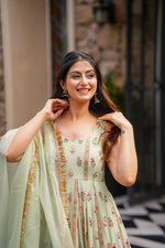 Elegant 3-Piece Co-ord Set in Faux Georgette with Sequence Work image 8