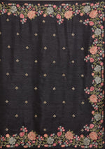 SARIKA Soft Crunchy Silk Saree with Elegant Multi-Thread Work & Piping Lace Border image 14