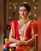 Soft Silk Saree with Rich Jacquard Border โ Wedding & Party Wear