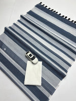 Plain Linen Saree with Digital Print & Fumka Latkan | With Bangaloiry Satin Blouse image 19