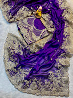 Radiant Rangoli Silk Saree with C Pallu & Embroidered Blouse. image 3