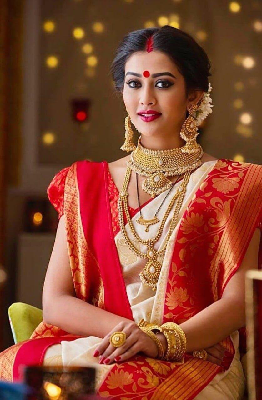 Soft Silk Saree with Rich Jacquard Border – Wedding & Party Wear image 2