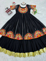 Navratri Special Faux Georgette Lehenga Set with Sequin Work image 2