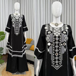 Elegant Reyon Cotton 2-Piece Set with Real Mirror Work image 11