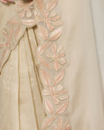 Sindhur Pure Bright Organza Silk Saree with 3mm Sequins Work & Designer Arco Border image 11