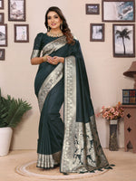 Ruby Collection - Premium Summer Banarasi Silk Saree with Gala Weaving | Wedding & Festive Wear