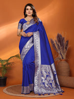Ruby Collection - Premium Summer Banarasi Silk Saree with Gala Weaving | Wedding & Festive Wear