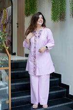 Elegant Mal Cotton Embroidered Kurta Set