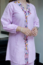 Elegant Mal Cotton Embroidered Kurta Set