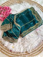 Pure Soft Zimmy Choo Silk Saree with Embroidery & Sequins