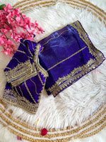 Pure Soft Zimmy Choo Silk Saree with Embroidery & Sequins