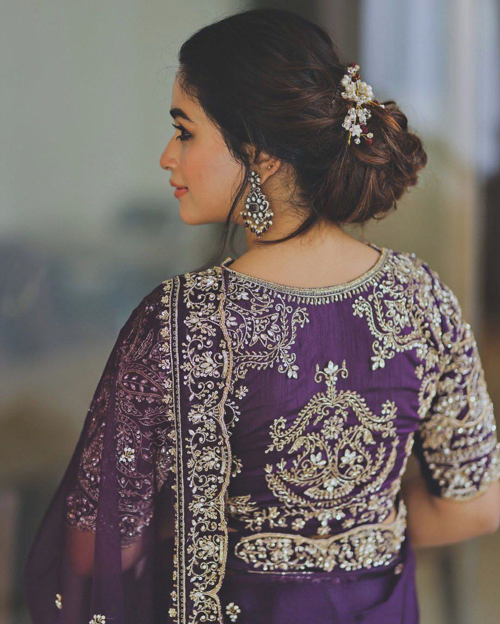 Samiksha Sarees – Pure Soft Organza Saree with Embroidery Lace Border & Butta Work