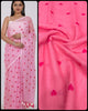 Premium Mull Cotton All-Over Dil Pattern Saree with Blouse