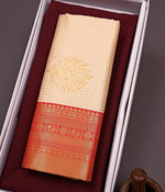 Elegant Soft Lichi Silk Saree with Rich Jacquard Border