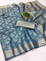 New Launch Mercerised Soft Silk Saree with Nimakari Exclusive Border