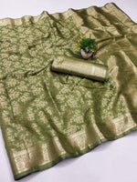 New Launch Mercerised Soft Silk Saree with Nimakari Exclusive Border