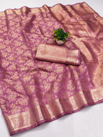 New Launch Mercerised Soft Silk Saree with Nimakari Exclusive Border