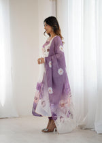 Premium Organza Silk Anarkali Set with Dupatta