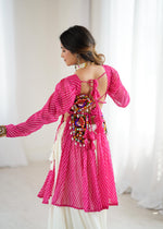 Premium Faux Georgette Designer Lehenga Choli with Digital Print & Gota Patti Work | Ready to Wear