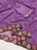 Rose Pastel Range Multi Thread Work Saree with Heavy Embroidered Blouse | Faux Georgette | Premium Quality