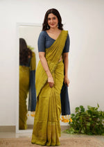 Mal Cotton Saree with Contrast Blouse & Pallu | Beautiful Latkans | Premium Quality