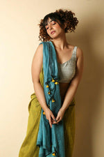 Mal Cotton Saree with Contrast Blouse & Pallu | Beautiful Latkans | Premium Quality