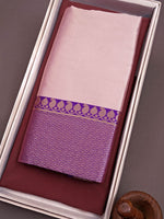 Elegant Soft Lichi Silk Saree with Jacquard Border image 7