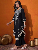 Elegant Reyon Cotton 2-Piece Set with Real Mirror Work image 7