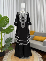 Elegant Reyon Cotton 2-Piece Set with Real Mirror Work image 10