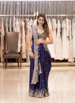 Radiant Rangoli Silk Saree with C Pallu & Embroidered Blouse. image 1