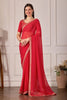 Bandhani Georgette Silk Saree with Embroidery Dori Work & Tapeta Blouse