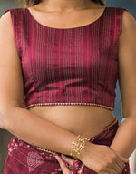 Rim-Zim Bandhani Georgette Silk Saree | Printed with Dori Work Border & Fancy Tapeta Blouse