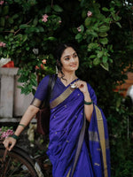 Meloni β New Lilan Soft Cotton Saree with Rich Weaving Blouse | Premium Quality