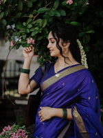 Meloni β New Lilan Soft Cotton Saree with Rich Weaving Blouse | Premium Quality