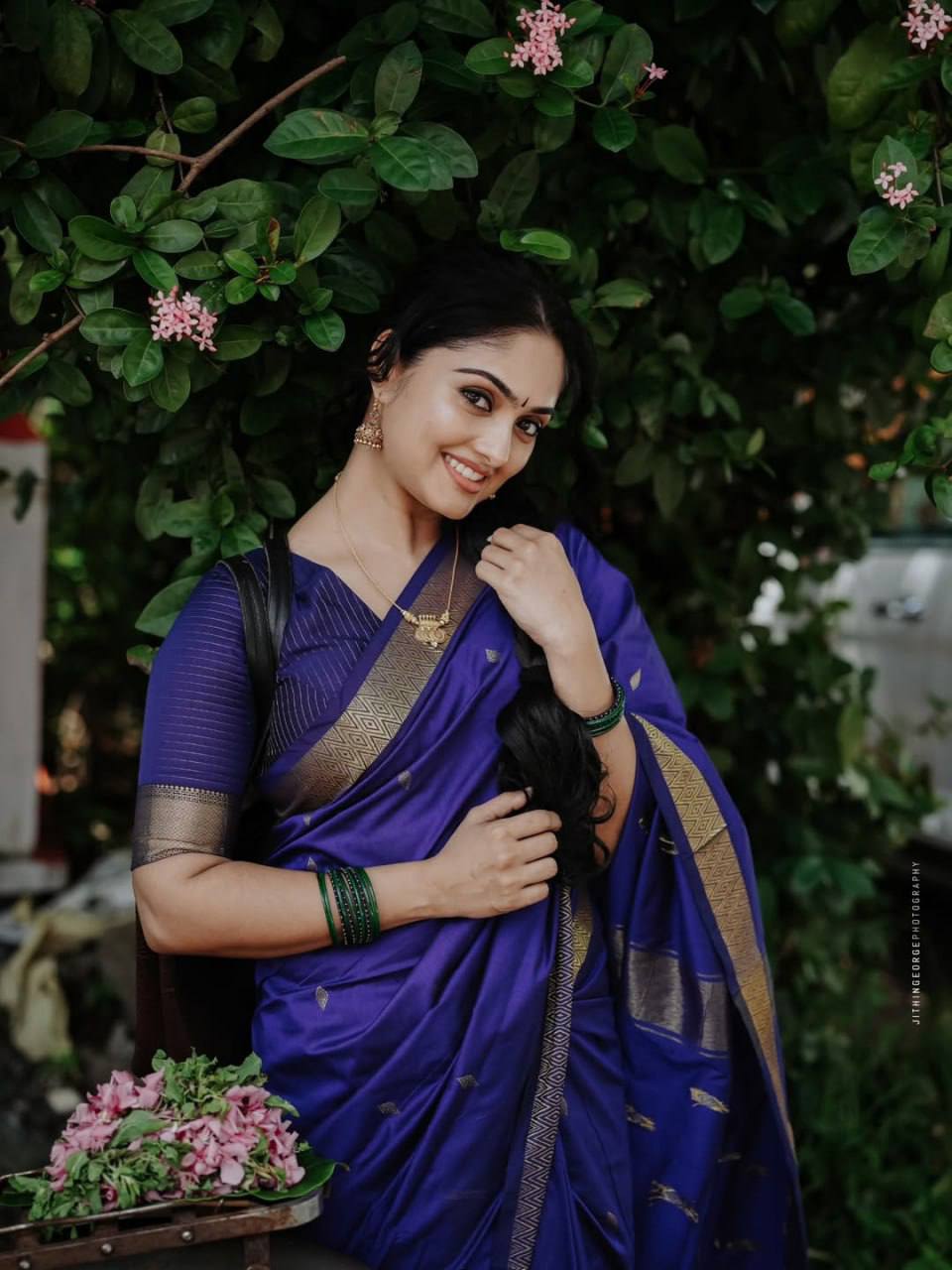 Meloni β New Lilan Soft Cotton Saree with Rich Weaving Blouse | Premium Quality