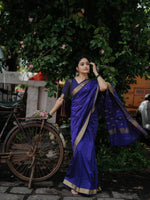 Meloni β New Lilan Soft Cotton Saree with Rich Weaving Blouse | Premium Quality
