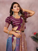 Sanmati - Pure Handloom Kalamkari Silk Saree with Zari Border & Grand Pallu | Premium Sustainable Saree