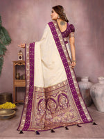 Sarangi - Pure Handloom Kalamkari Silk Saree with Zari Border & Grand Pallu | Sustainable Luxury