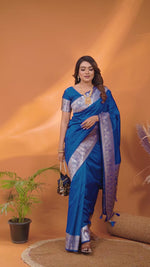Ruby Collection - Premium Summer Banarasi Silk Saree with Gala Weaving | Wedding & Festive Wear