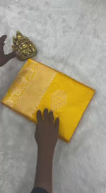 Soft Lichi Silk Art Silk Jacquard Border Saree – Running Blouse