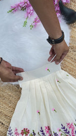 Kids Pure Cotton Silk Lahenga Choli – Thread Border Work | Festive & Party Wear
