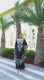 Elegant Reyon Cotton 2-Piece Set with Real Mirror Work