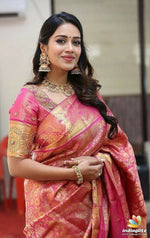 Elegant Soft Lichi Silk Saree with Rich Jacquard Work image 1