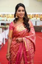 Elegant Soft Lichi Silk Saree with Rich Jacquard Work image 8