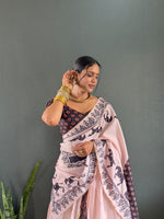Elegant Cotton Lehenga Set with Gota Patti Work & Printed Dupatta image 2