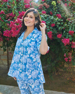 Jonah Cord Set – Vibrant Floral Print Shirt & Pants image 0