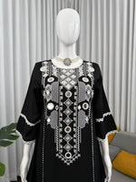 Elegant Reyon Cotton 2-Piece Set with Real Mirror Work image 9
