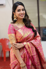 Elegant Soft Lichi Silk Saree with Rich Jacquard Work image 5