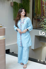 Elegant Mal Cotton Embroidered Kurta Set