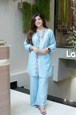 Elegant Mal Cotton Embroidered Kurta Set
